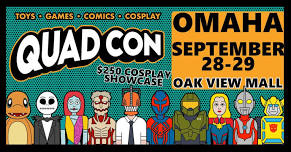 Omaha Comic & Toy Show - Free Event Sept. 28-29 Oak View Mall