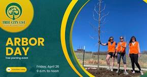 Arbor Day tree planting