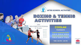 COOLAH Boxing & Tennis Afterschool Activities