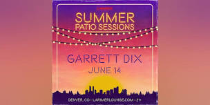 Treehouse DJ Set – Garrett Dix (FREE EVENT)