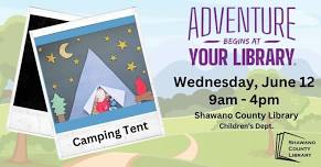 Wednesday Craft -Camping Tent