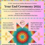 American Indian Resource Center Year End Ceremony 2024