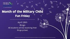 ECK Month of the Military Child Fun Friday!