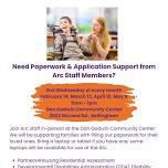 Need Paperwork & Application  Support from Arc Staff Members?