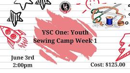 Youth Sewing Camp Week 1