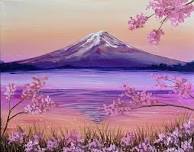 Paint Night: Cherry Blossom Landscape