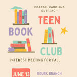 Teen Book Club Interest Mtg