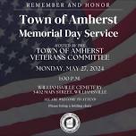 Memorial Day Remembrance and Wreath Laying Ceremony