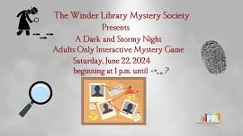 The Winder Library Mystery Society