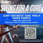 Swing for a Cure - JDRF Detroit One Walk Hype Party