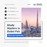 Study Masters in Dubai Fair