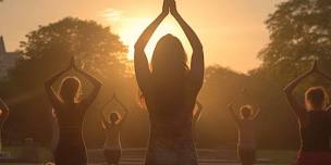 Yoga at the park