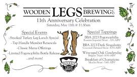 Wooden Legs Brewing Company’s 11th Anniversary Celebration