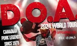 D.O.A - World Tour 2024 with return of Mvll Crimes and Moncton's The Robins