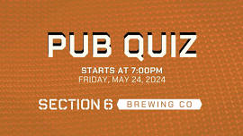 MAY PUB QUIZ