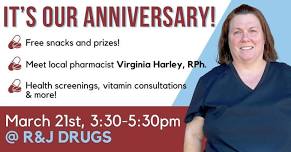 Anniversary Event & Health Fair at R&J!