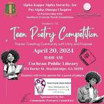 Teen Poetry Competition