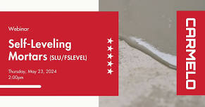 Self-Leveling Mortars | SLU/FSLEVEL