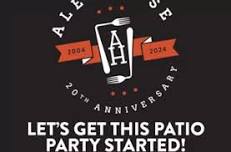 Ale House’s 20th Anniversary & Patio Opening Party!