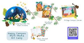 Camping Themed Art Camp for K-5th: