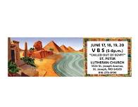 ST PETER LUTHERAN LCMS - VACATION BIBLE SCHOOL for ages K-6th Grade