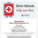 Blood Drive with American Red Cross