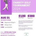 2nd Annual Charity Golf Tournament