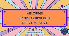 Halloween Vintage Camper Rally at J&J’s Getaway