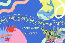 Mini Underwater Explorers- Half-Day Summer Camp- Age 4-6 - Session 2