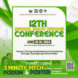 12th Regional Health Research Conference