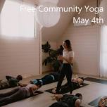 FREE Community Yoga MAY