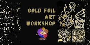 Gold foil art workshop at Bakelore, Madhapur