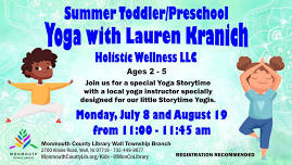 Summer Toddler/Preschool Yoga Ages 2 – 5