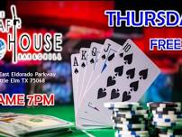 Thursday Free Texas Hold'em: $200 Cash