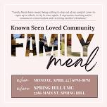 APRIL 2024 FAMILY MEAL  — 431 Ministries