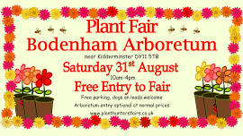 Bodenham Arboretum Plant Fair