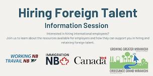 Miramichi: Employer workshop: How to Hire Foreign Talent