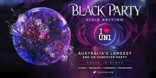 Brisbane's Biggest End of Semester Black Party.