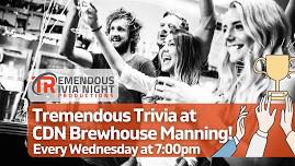 Edmonton Wednesday Night Trivia at Canadian Brewhouse Manning!