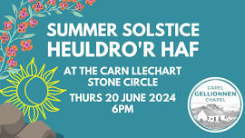 Summer Solstice Walk to Carn Llechart Stone Circle