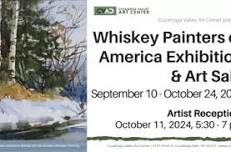 Artist Reception, Whiskey Painters of America Exhibition & Art Sale