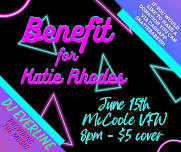 Benefit for Katie Rhodes