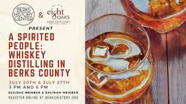 A Spirited People: Whiskey Distilling in Berks County