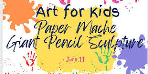 Larger Than Life Paper Mache Pencils