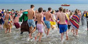 Cullercoats RNLI Scroll Signing and Cold Water Dip