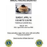 Annual Lions Pancake Breakfast