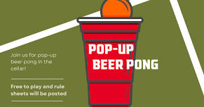 Pop Up Beer Pong