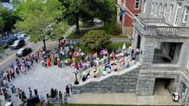 Pride Flags Ceremony - Newport Pride Weekend