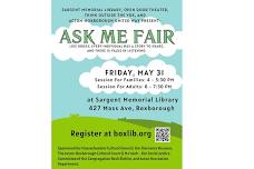 Ask Me Fair (Living Library Type Event)