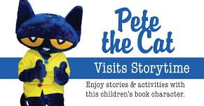 Pete the Cat Visits Storytime